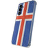 Iceland Flag Distressed Galaxy A35 5G Clear Case